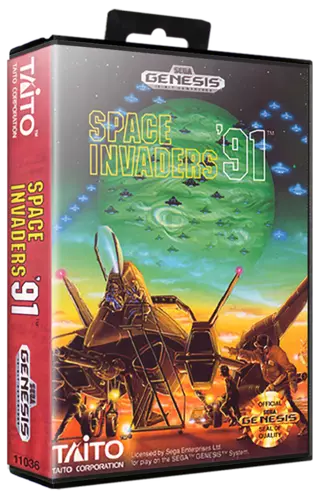 jeu Space Invaders 91